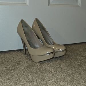 Elegant Cream High Heels